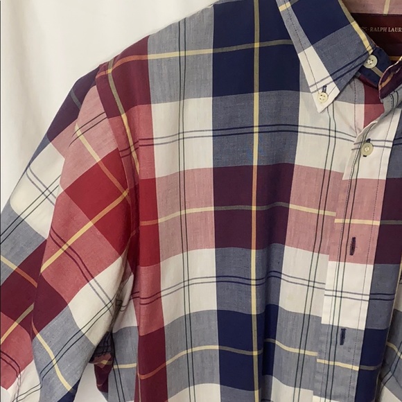 Men’s short sleeve Chaps Ralph Lauren button down - Picture 3 of 4